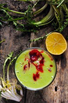 fenouil, ananas framboise, orange, lait d'amande